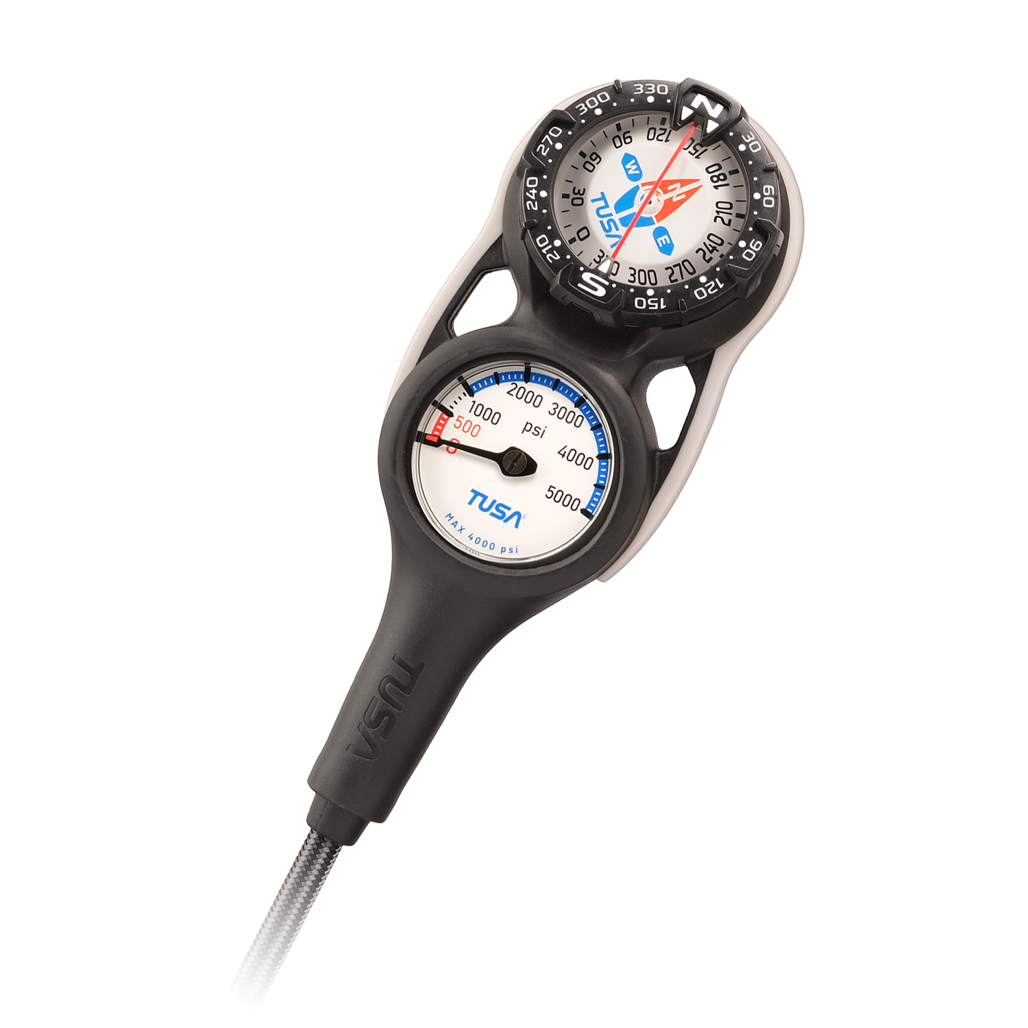 Pressure (5000 PSI) & Compass (North Hem) Gauge