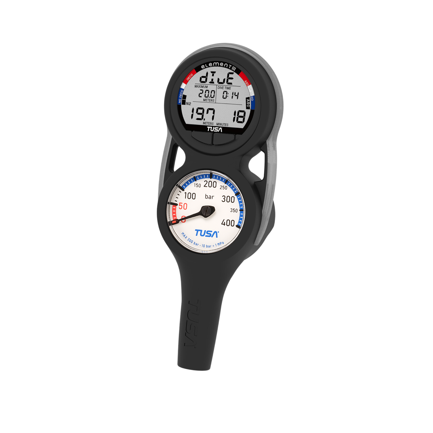 Element Iii 3-Gauge, (Press., Compass, Computer)